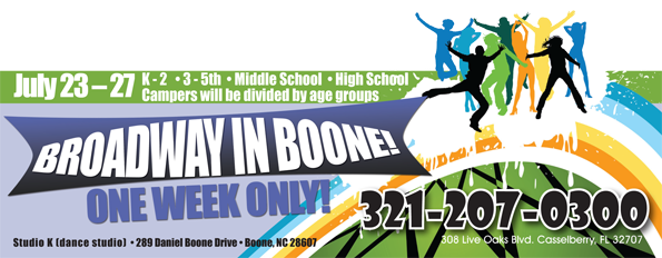 Boone Summer Camps 2011!